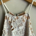 Lulus Temps De L'Amour White Lace Bodycon Midi Dress Photo 11