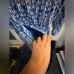 Maeve  Anthropologie blue and white small dress with pockets Photo 5