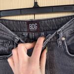 BDG  Urban Outfitters Black High Rise Distressed Stretch Flared Jeans Photo 3