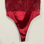 Nasty Gal  Floral Lace Satin Bodysuit Photo 3