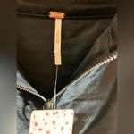 Free People  Black A-Line Mini Skirt Night Out Photo 3