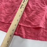 Lulu B Shirt Womens Small Pink Button Front 3/4 Sleeve Textured Lightweight Photo 6