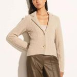 Vince Bouclé Sweater Blazer in Cream Size M NEW Photo 0