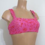 Raisin's  Surf Brand Pink & Red Tulum Bandeau Bikini Top Photo 4