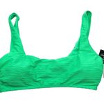 Salt & Cove Womens Mint Green Textured Bikini Swim Top XL Photo 1