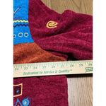 Allure Blazer Jacket Womens 2X Embroidered Colorblock Artsy Vintage Coogie Style Photo 10