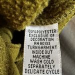 Bob Mackie  Womens Sz: M Fleece Jacket Wearable Art Abstract Embroidered Floral. Photo 7