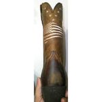 Ariat New NWT NIB Womens 7  Boot Western Distressed Heritage Liberty Leather Brow Photo 6