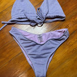 Montce Sparkling Lilac Bikini Set Purple Size M Photo 0