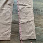 Diesel  Salmon Pink/ Beige Straight Leg Cropped Resin Work Pants 26 Photo 5