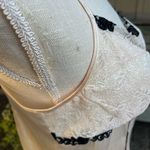 The Limited  Cream and Black Lace Chemise Photo 2