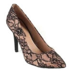 Cosmopolitan ✨ 4" Lace Sz 7.5 Heels Black/Tan✨ Photo 0