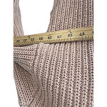 Aerie Size Medium Light Pink Knit Round Neck Sweater Coquette Soft Cozy Photo 6
