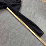 Vintage 90s Cache Womens 4 Black Denim Leather High Rise Straight Mom Jeans USA Photo 8