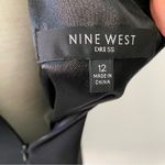 Nine West VINTAGE Silk Dress with Velvet & Rhinestones Photo 7