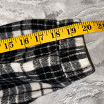 Zaful  Black and White Checkered Bomber Jacket Photo 5