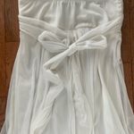 Trixxi white beaded pearl formal dress Photo 10