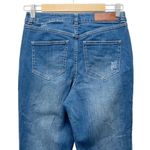 Peace Love World  Girlfriend Jeans Front Slit Straight Medium Wash Womens Size 28 Photo 6