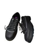 ZARA NWT  BLACK LACE UP SNEAKER CHUNKY LUG SOLE Y2K EU 42 US 8.5 Photo 3