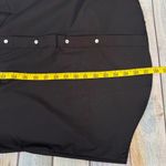 Black White Pearl Snap Shirt Cumberland Outfitters Ely Women's Western Large NEW Photo 6