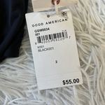 Good American New  Women’s Showoff Curve Bikini Top in black size Medium Photo 5