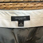 Ann Taylor  High-Rise Plaid Stretch Virgin Wool Career Dress Pant Trouser, 14 Photo 7