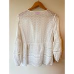 Miss Jane Puff Sleeve Eyelet Lace Plunge V Photo 1