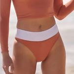 Rhythm NEW Chai Hi-Hip Banded pant Bikini Bottoms color block, size S Photo 1