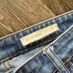Pilcro  Anthropologie Slim Boyfriend Jeans Distressed Medium‎ Wash Photo 3