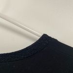 Adrianna Papell Adriana Papell black shark bite top size large w flowy bottom assymetrical hem Photo 4