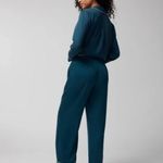 Soma WOVEN Long-Sleeve Notch Collar Top and Pants Set. MSRP $138 Photo 1