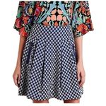 Maeve Anthropologie  Fourth‎ Street A-Line Skirt Size 0 Preppy Photo 3