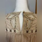 Free People ‎ sequin beaded embellished boho top size S BIN I Photo 6