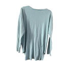 Cyrus Women's  Light Blue Long Sleeve Crew Neck Sweater Size L Photo 10