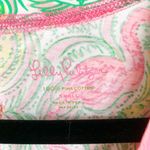 Lilly Pulitzer  Britton Flamingo Paisley Print Shirt Dress Pima Cotton Tropical S Photo 6