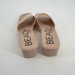 Anthropologie  Beach by Matisse Nude Jelly Block Heel Slide Sandals Shoes size 8 Photo 6