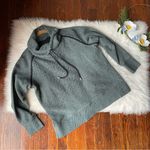 Forest Green Cowl Neck Textured Popover Top Size XL Photo 3