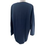 J.Crew NWT  Long Giselle Sweater Blazer Navy Size XL Photo 4