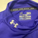 Under Armour  Women’s Purple Fitted ColdGear Mock Neck Fit and Flare Pullover-Med Photo 10