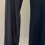 Hem and Thread Boutique  black mesh top Photo 4