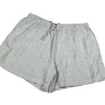 Tahari 100% Linen Green Casual Drawstring Shorts Size 1X Plus Size Summer Lounge Photo 0