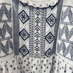 No Boundaries  Boho Smocked Romper Embroidered Geometric Print Juniors XL Summer Photo 1