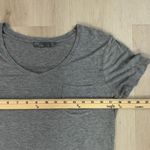 prAna Gray V-Neck Pocket Tee T-Shirt Casual Everyday Top Photo 2