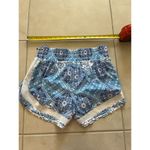 Blue floral athletic shorts,‎ revival, medium Photo 3