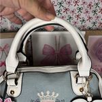 Juicy Couture Heritage Satchel Denim Photo 3