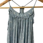 MISA Los Angeles  Tassel Blue Maxi Tassle Small Sundress Spring‎ Photo 7