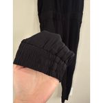 Monrow Revolve Crepe Jumpsuit Sleeveless in Neptune Black Pockets Women's Size S Photo 8