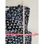 Lucky Brand  Denim Co Geometric Print Shift Dress Mixed Media Size XS Photo 6