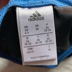 Adidas  Black and blue striped shorts Size XS Photo 2