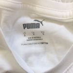 Puma women’s white cotton Classics short sleeve Logo Tee size Small Photo 10